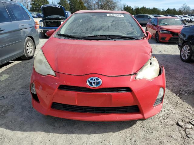 JTDKDTB34C1508122 - 2012 TOYOTA PRIUS C RED photo 5