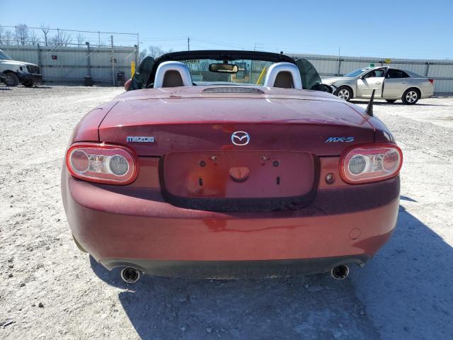 JM1NC2FF2A0205924 - 2010 MAZDA MX-5 MIATA BURGUNDY photo 6