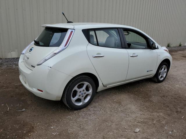 JN1AZ0CP8BT000870 - 2011 NISSAN LEAF SV WHITE photo 3