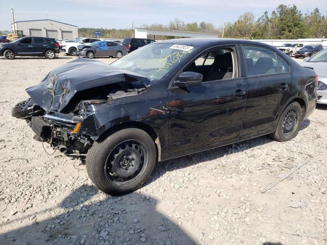 3VW2K7AJ9CM330186 - 2012 VOLKSWAGEN JETTA BASE Սև լուսանկար 1