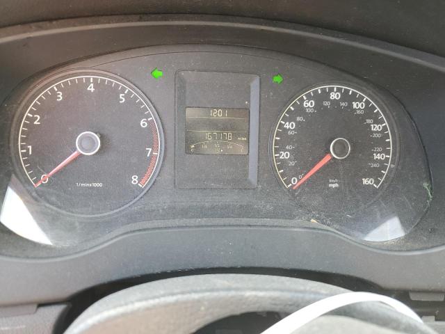 3VW2K7AJ9CM330186 - 2012 VOLKSWAGEN JETTA BASE Սև լուսանկար 9