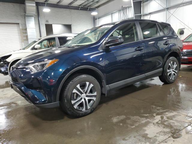 JTMBFREV4JJ219460 - 2018 TOYOTA RAV4 LE BLUE photo 1