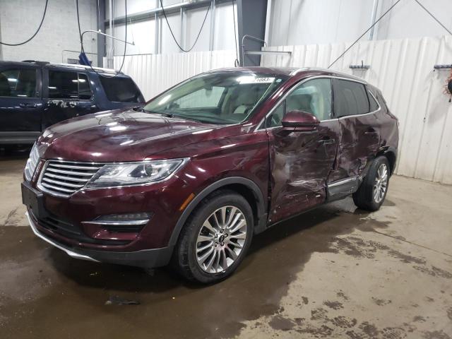 5LMCJ3D90GUJ30098 - 2016 LINCOLN MKC RESERVE MAROON photo 1