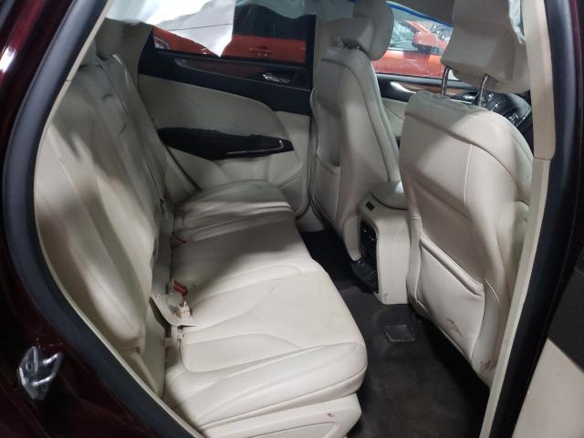 5LMCJ3D90GUJ30098 - 2016 LINCOLN MKC RESERVE MAROON photo 11