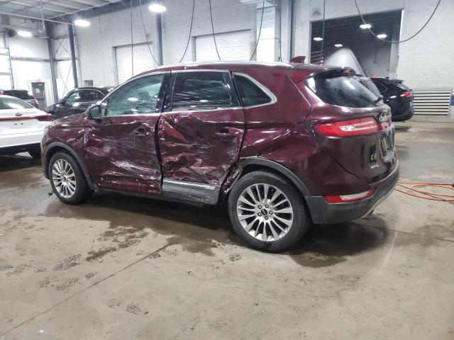 5LMCJ3D90GUJ30098 - 2016 LINCOLN MKC RESERVE MAROON photo 2