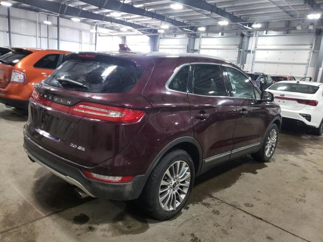 5LMCJ3D90GUJ30098 - 2016 LINCOLN MKC RESERVE MAROON photo 3