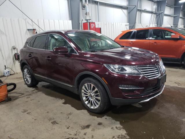 5LMCJ3D90GUJ30098 - 2016 LINCOLN MKC RESERVE MAROON photo 4