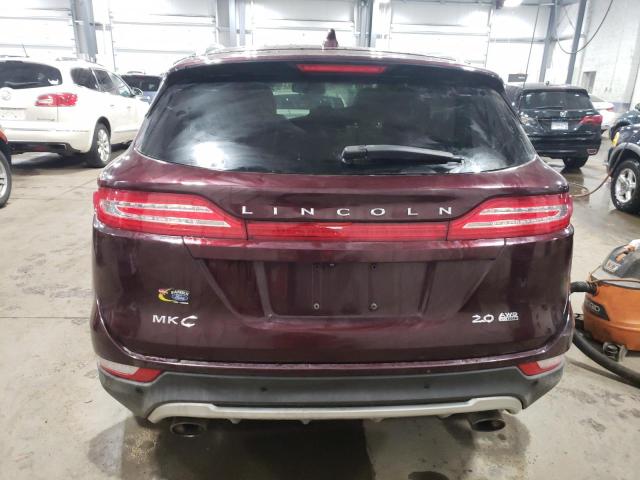 5LMCJ3D90GUJ30098 - 2016 LINCOLN MKC RESERVE MAROON photo 6