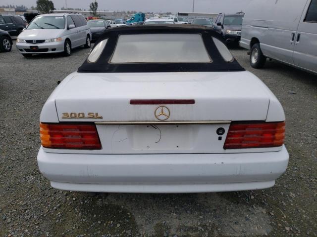 WDBFA61E9LF007467 - 1990 MERCEDES-BENZ 300 SL WHITE photo 6