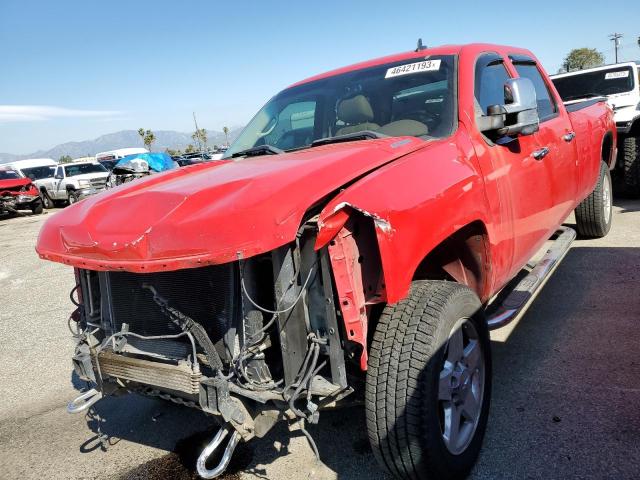 1GC1KYCGXBF159601 - 2011 CHEVROLET SILVERADO K2500 HEAVY DUTY LTZ RED photo 1