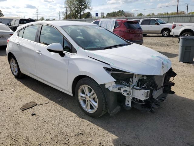 3G1BE6SM1HS569241 - 2017 CHEVROLET CRUZE LT WHITE photo 4