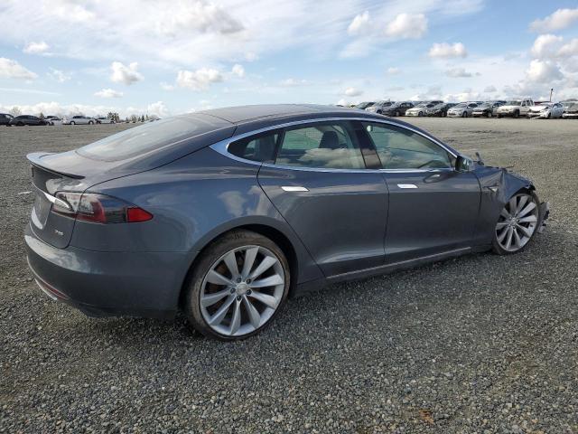 5YJSA1CP0DFP05649 - 2013 TESLA MODEL S ვერცხლისფერი ფოტო 3