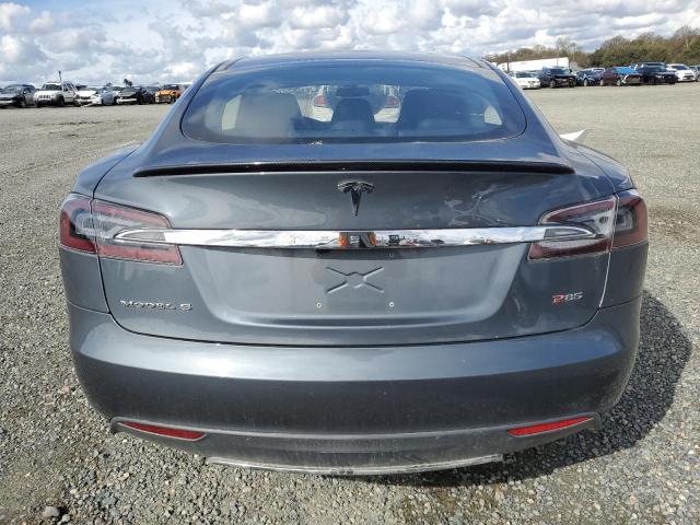 5YJSA1CP0DFP05649 - 2013 TESLA MODEL S SILVER photo 6