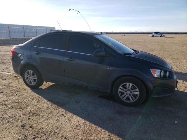 1G1JC5SH2F4164663 - 2015 CHEVROLET SONIC LT GRAY photo 4