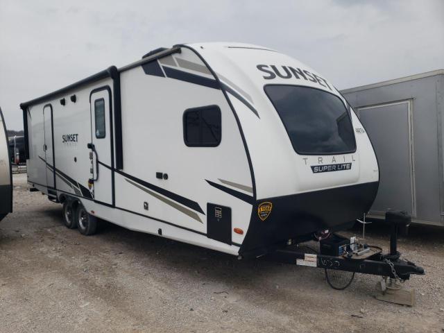 4YDTSSM28N5351650 - 2022 KEY TRAILER WHITE photo 1