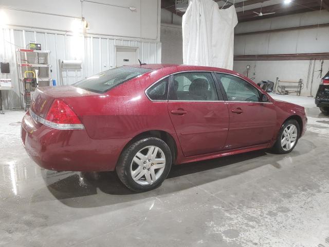 2G1WB5EK4B1197086 - 2011 CHEVROLET IMPALA LT BURGUNDY photo 3