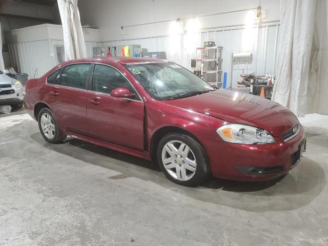 2G1WB5EK4B1197086 - 2011 CHEVROLET IMPALA LT BURGUNDY photo 4