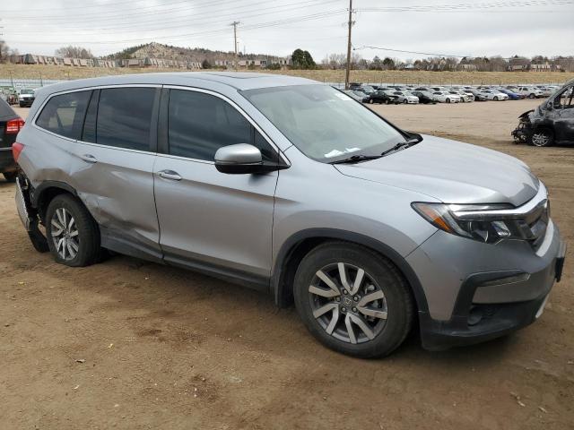 5FNYF6H49KB018450 - 2019 HONDA PILOT EXL SILVER photo 4