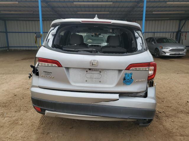 5FNYF6H49KB018450 - 2019 HONDA PILOT EXL SILVER photo 6