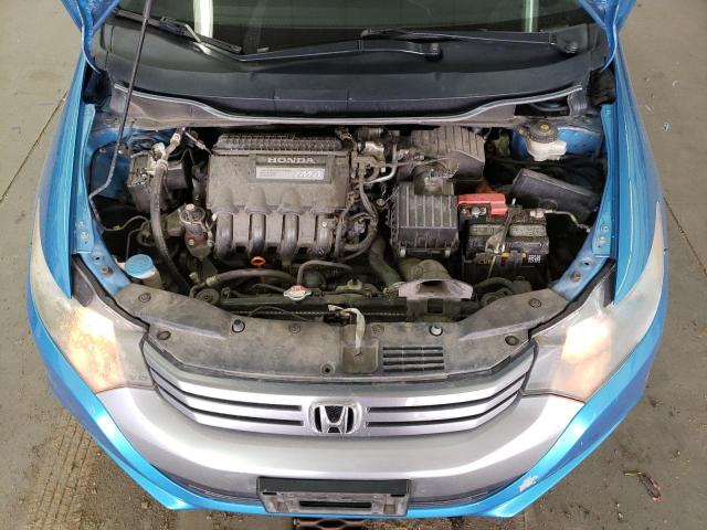 JHMZE2H54AS042311 - 2010 HONDA INSIGHT LX BLUE photo 11