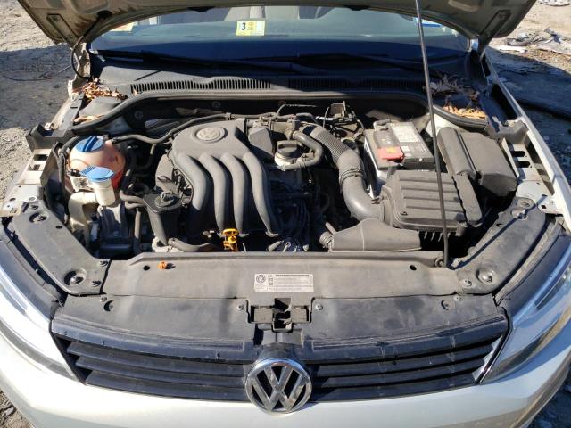 3VW2K7AJ1CM337343 - 2012 VOLKSWAGEN JETTA BASE 银色 照片 11