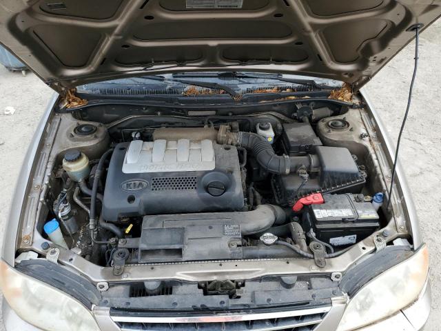 KNAFB121425133055 - 2002 KIA SPECTRA BASE TAN photo 11