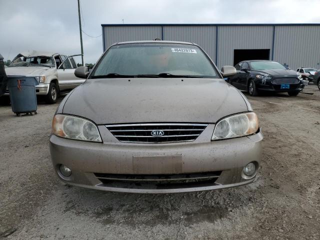 KNAFB121425133055 - 2002 KIA SPECTRA BASE TAN photo 5