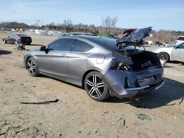 1HGCT2B04GA000716 - 2016 HONDA ACCORD TOURING GRAY photo 2