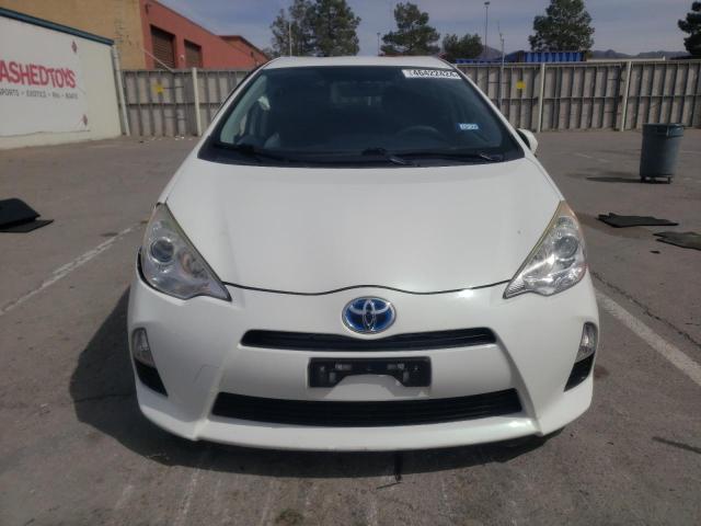 JTDKDTB37D1546218 - 2013 TOYOTA PRIUS C WHITE photo 5