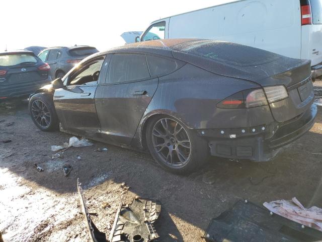 5YJSA1E55RF534643 - 2024 TESLA MODEL S BLACK photo 2