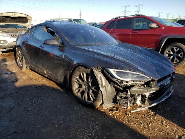 5YJSA1E55RF534643 - 2024 TESLA MODEL S BLACK photo 4