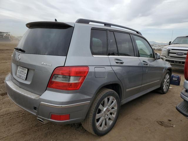 WDCGG8HB7BF559537 - 2011 MERCEDES-BENZ GLK 350 4MATIC SILVER photo 3