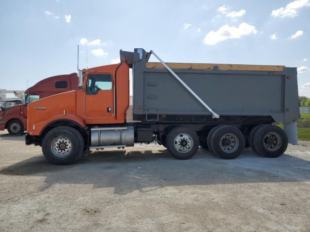 1NKDX7EX5FJ437442 - 2015 KENWORTH CONSTRUCTI T800 ORANGE photo 9