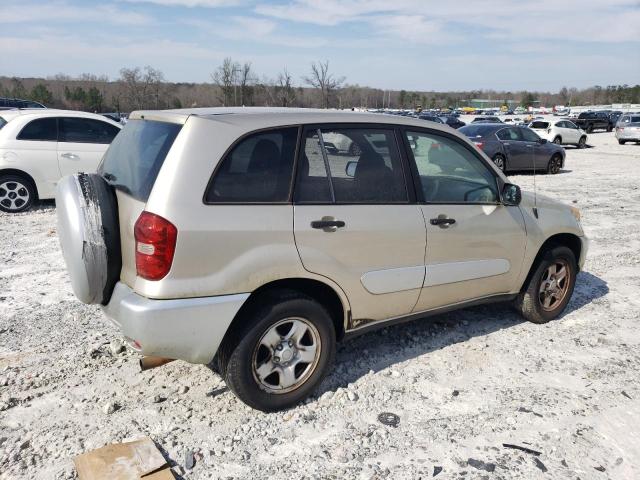 JTEGD20V150063332 - 2005 TOYOTA RAV4 BEIGE photo 3