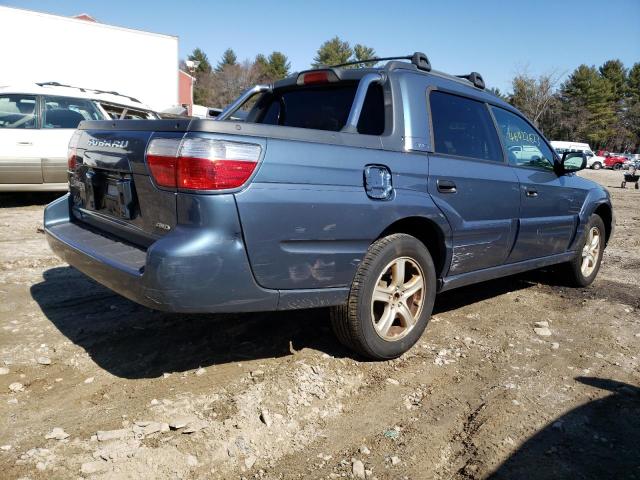 4S4BT62C666102737 - 2006 SUBARU BAJA SPORT BLUE photo 3