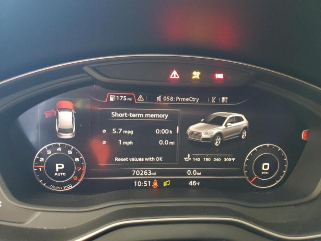 WA1CNAFY8K2071109 - 2019 AUDI Q5 PRESTIGE 白色 照片 9