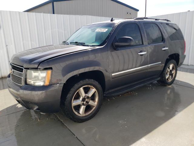 1GNSKCE02BR217181 - 2011 CHEVROLET TAHOE K1500 LTZ GRAY photo 1