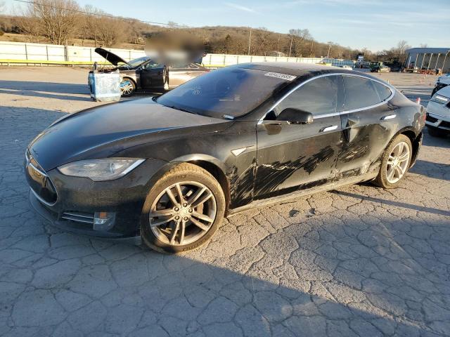 5YJSA1DP9CFS00531 - 2012 TESLA MODEL S BLACK photo 1