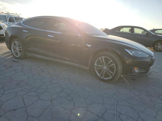 5YJSA1DP9CFS00531 - 2012 TESLA MODEL S BLACK photo 4