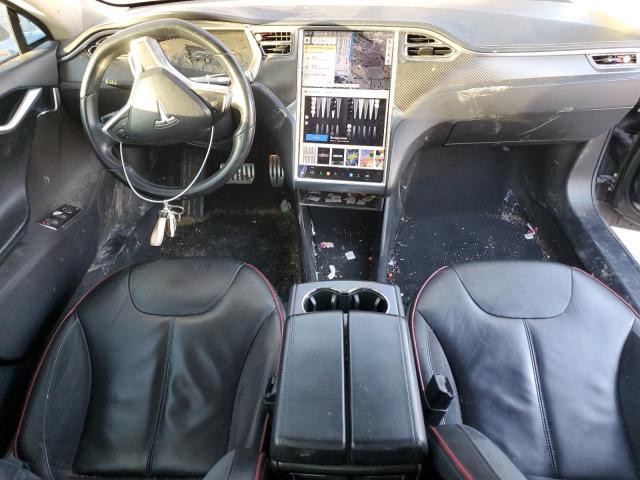 5YJSA1DP9CFS00531 - 2012 TESLA MODEL S BLACK photo 8