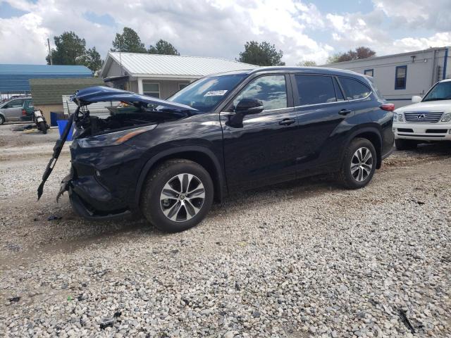 5TDKDRBH4PS015984 - 2023 TOYOTA HIGHLANDER L BLACK photo 1