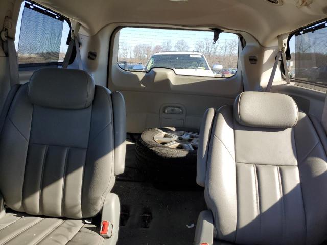 2A8HR54P78R702100 - 2008 CHRYSLER TOWN & COU TOURING მუქწითელი ფოტო 10