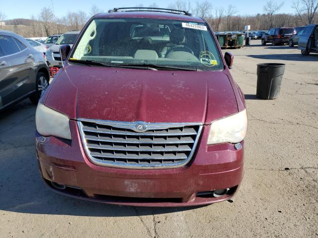 2A8HR54P78R702100 - 2008 CHRYSLER TOWN & COU TOURING მუქწითელი ფოტო 5