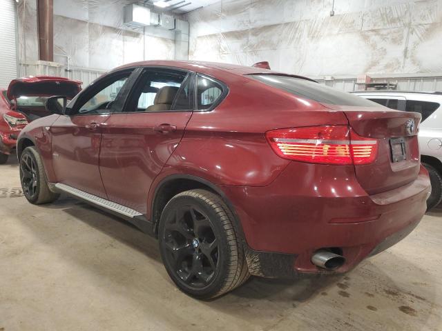 5UXFG2C56CL781326 - 2012 BMW X6 XDRIVE35I BURGUNDY photo 2