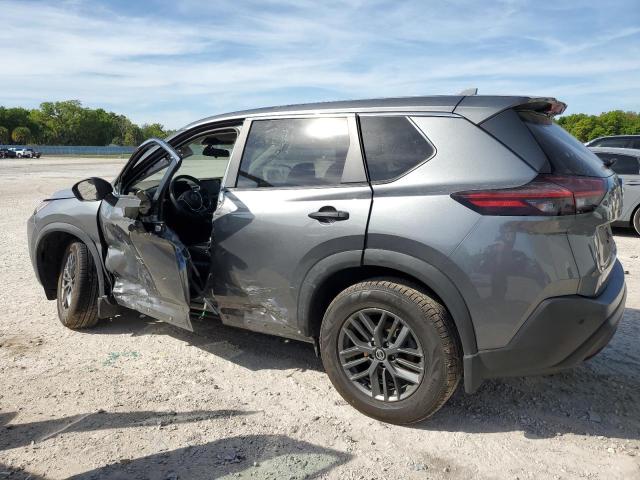 5N1AT3AAXMC708339 - 2021 NISSAN ROGUE S GRAY photo 2