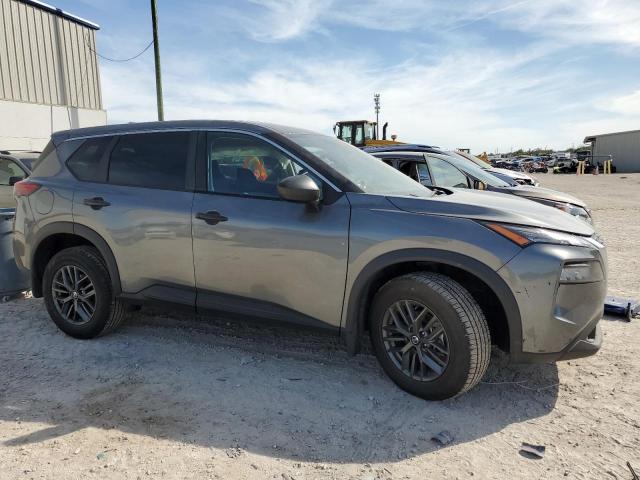 5N1AT3AAXMC708339 - 2021 NISSAN ROGUE S GRAY photo 4