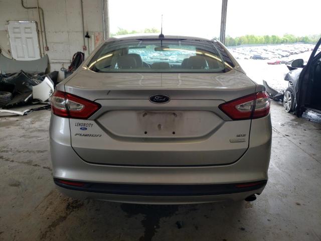 3FA6P0HR4DR233948 - 2013 FORD FUSION SE SILVER photo 6