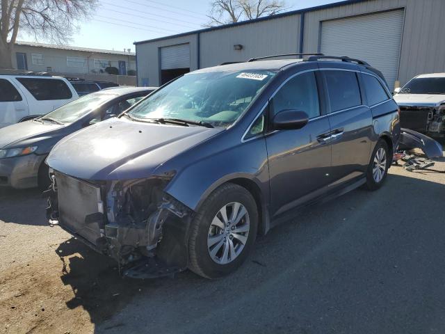 5FNRL5H62GB002087 - 2016 HONDA ODYSSEY EXL GRAY photo 1