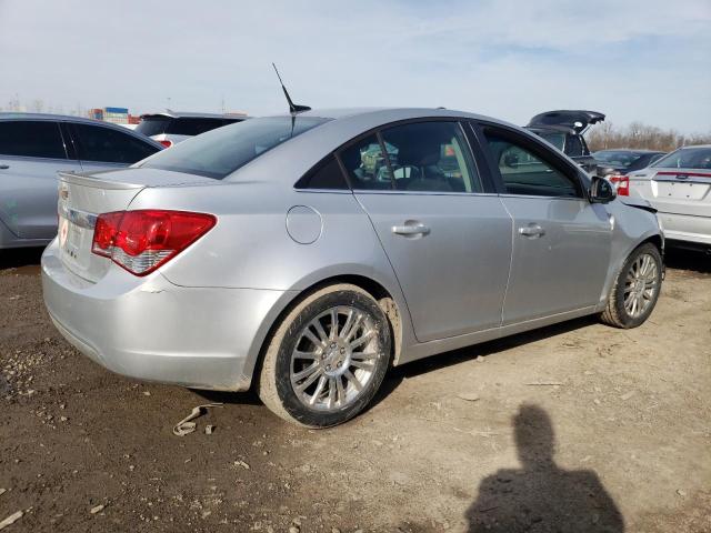 1G1PH5SB7D7329934 - 2013 CHEVROLET CRUZE ECO SILVER photo 3