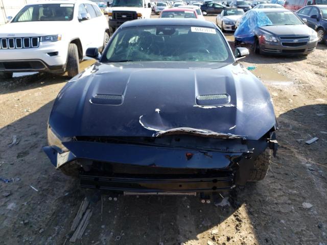1FA6P8TH5M5128318 - 2021 FORD MUSTANG BLUE photo 5